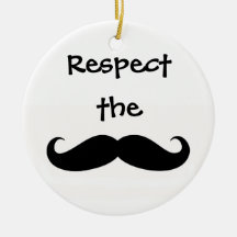 Respectez l'ornement de moustache