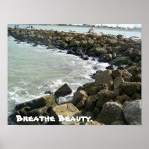 Respirez la beauté. Prenez du temps de donner sur  Affiche