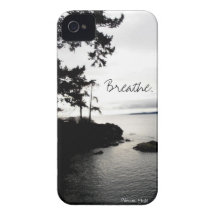 "Respirez" le cas de l'iPhone 4/4s par automne de  Coques Case-Mate iPhone 4