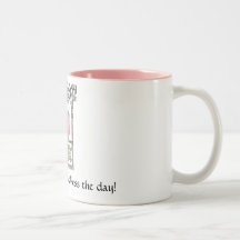 "Respirez profondément" Theresa Hartman Tasse