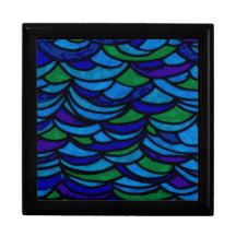 Ressacs d'art déco boîtes à babioles