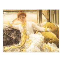 Ressort (bord de la mer) par James Tissot, portrai Carte Postale
