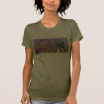 Ressort ébouriffé par le vent t-shirt