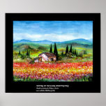RESSORT EN TOSCANE 2 AFFICHE