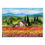 RESSORT EN TOSCANE 2 CARTE DE VŒUX