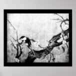 RESSORT, noir et blanc Poster