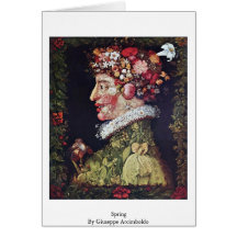 Ressort par Giuseppe Arcimboldo Cartes De Vœux