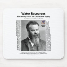 Ressources en eau II - John Wesley Powell Tapis De Souris