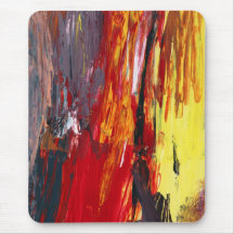 Résumé - acrylique - power.jpg en hausse tapis de souris