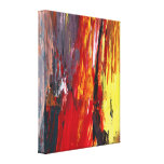 Résumé - acrylique - puissance en hausse impression sur toile
