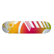 Résumé dans le blanc skateboards customisés