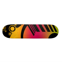 Résumé dans le noir skateboards cutomisables