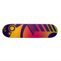 Résumé dans le pourpre skateboard customisable