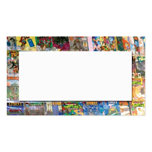 résumé de magasin de bande dessinée cartes de visite personnelles