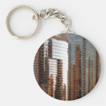 Résumé urbain porte-clef