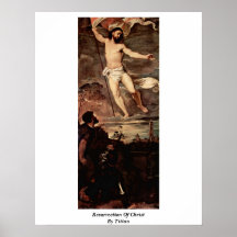 Résurrection du Christ par Titian Posters