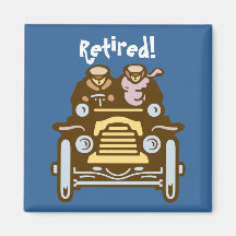 Retiré : Voiture vintage Magnets Pour Réfrigérateur