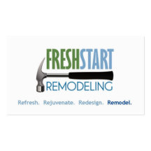 Retouche de FreshStart Cartes De Visite Personnelles