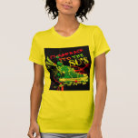 Retour en arrière au basket de néon des années 80 t-shirts