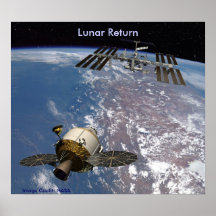 Retour lunaire poster