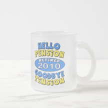 Retraite 2010 mug à café