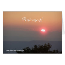 Retraite ! Carte de voeux