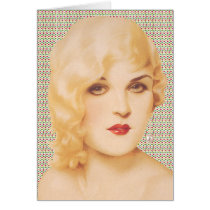 Rétro amour des années 1930 cartes