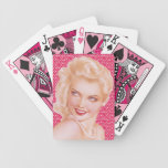 Rétro amour des années 1940 jeux de cartes bicyle