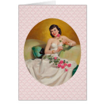 Rétro amour des années 1950 cartes