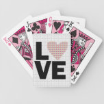 Rétro amour jeux de 52 cartes