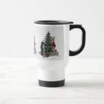 Rétro arbre de Noël Tasse À Café