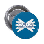Rétro bouton de pendule de Foucault Badges Avec Agrafe