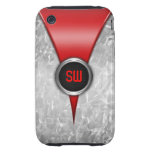 Rétro caisse rouge de l'iPhone 3G/3GS Étuis Tough iPhone 3