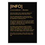 Rétro carte parfaite de clôture d'Eames de paires  invitations