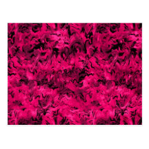 Rétro carte postale rose magenta abstraite