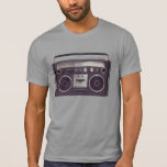 Rétro chemise de sableuse de ghetto de 80s Boombox T-shirts