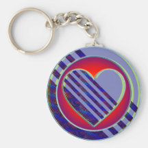 RÉTRO COEUR PORTE-CLEFS