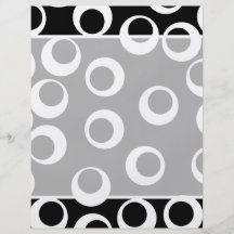 Rétro conception noire et blanche à la mode tract customisé