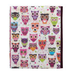 Rétro coque ipad de hibou
