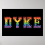 Rétro digue posters