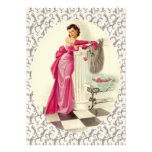 Rétro dîner de jour de Valentines des années 1950 Bristols