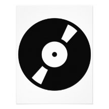 rétro disque vinyle invitations