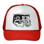 Rétro enregistreur à cassettes des années 80 casquette