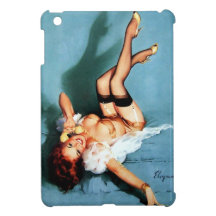 Rétro fille vintage de pin-up de téléphone de Gil 