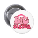 Rétro grande soeur badge avec épingle