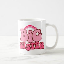 Rétro grande soeur mugs à café