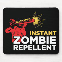 Rétro horreur de survie : Produit répulsif de zomb Tapis De Souris