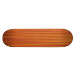Rétro ligne orange texture skateboards customisés