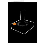 rétro manette à 8 bits de jeu carte de vœux