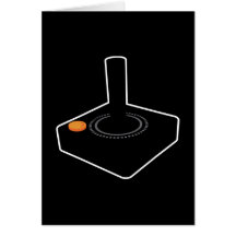 rétro manette à 8 bits de jeu carte de vœux